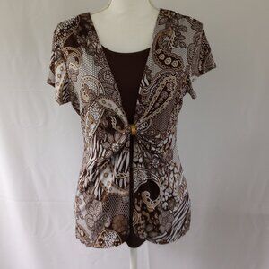Kim Rogers Pull Over Blouse
